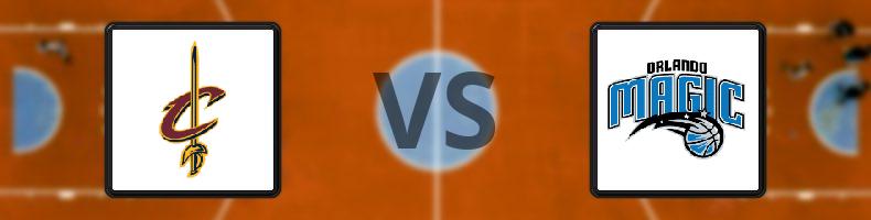 Cleveland Cavaliers - Orlando Magic odds, speltips, resultat i NBA