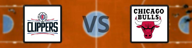Los Angeles Clippers - Chicago Bulls odds, speltips, resultat i NBA