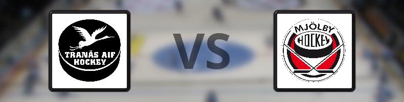 Tranås AIF IF - Mjölby HC odds, speltips, resultat i HockeyEttan