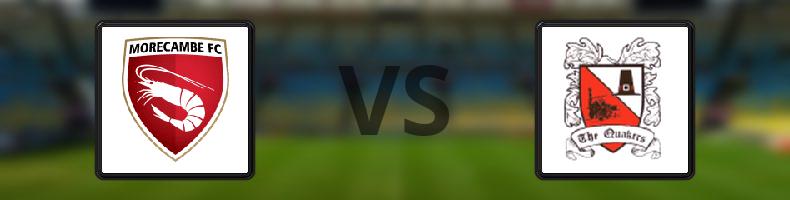 Morecambe - Darlington 1883 odds, speltips, resultat i FA-cupen