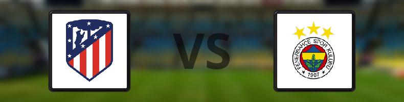 Atlético Madrid - Fenerbahçe odds, speltips, resultat i Champions League