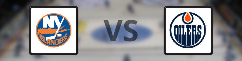 New York Islanders - Edmonton Oilers odds, speltips, resultat i NHL