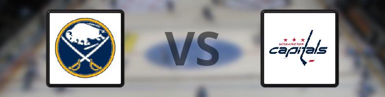 Buffalo Sabres - Washington Capitals odds, speltips, resultat i NHL