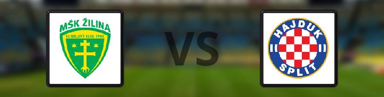 Zilina - Hajduk Split odds, speltips, resultat i Europa League