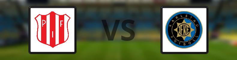 Piteå IF - IF Karlstad Fotboll odds, speltips, resultat i Division 1