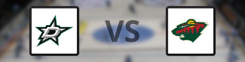 Dallas Stars - Minnesota Wild odds, speltips, resultat i NHL