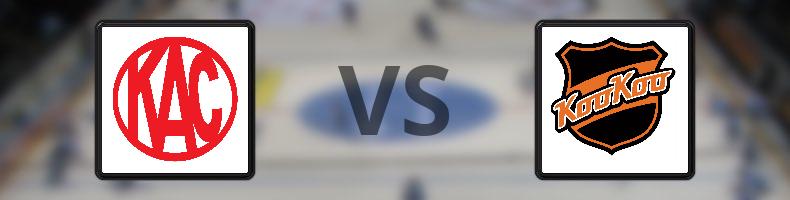 EC KAC - KooKoo odds, speltips, resultat i CHL