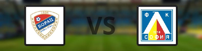 Borac Banja Luka - Levski Sofia odds, speltips, resultat i Champions League