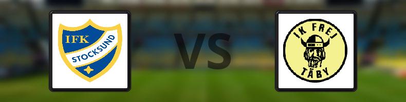 IFK Stocksund - IK Frej odds, speltips, resultat i Division 1