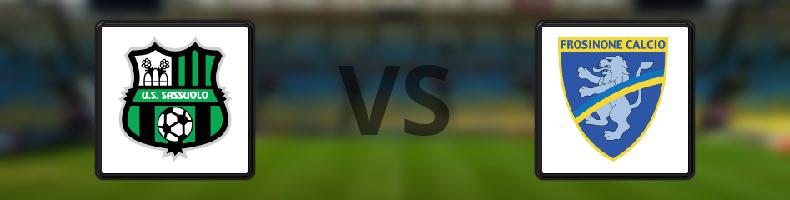 Sassuolo - Frosinone odds, speltips, resultat i Serie A