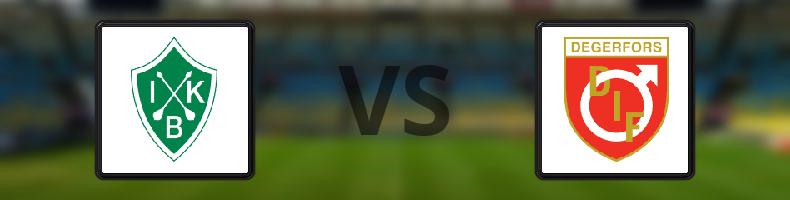 Brage - Degerfors IF odds, speltips, resultat i Superettan