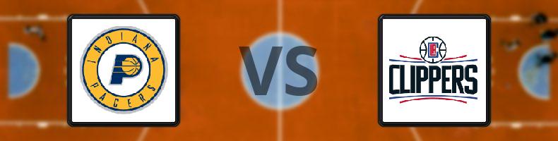 Indiana Pacers - Los Angeles Clippers odds, speltips, resultat i NBA