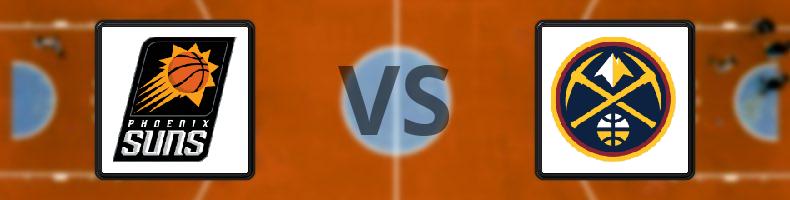Phoenix Suns - Denver Nuggets odds, speltips, resultat i NBA