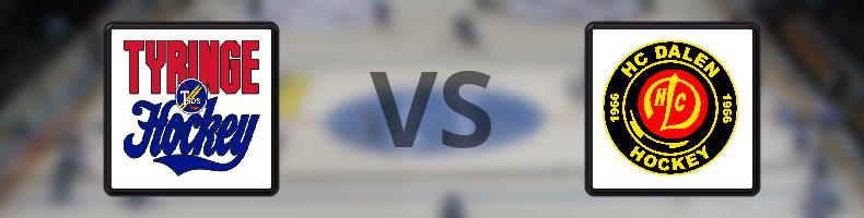 Tyringe SoSS - HC Dalen odds, speltips, resultat i HockeyEttan