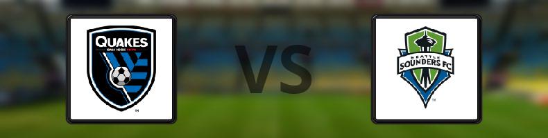 San Jose Earthquakes - Seattle Sounders odds, speltips, resultat i MLS