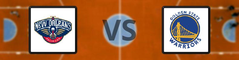 New Orleans Pelicans - Golden State Warriors odds, speltips, resultat i NBA