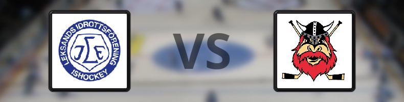 Leksand - Nybro odds, speltips, resultat i HockeyAllsvenskan
