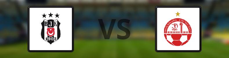 Besiktas - Hapoel Beer Sheva FC odds, speltips, resultat i Europa League