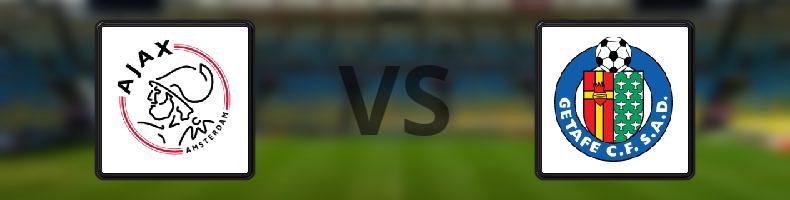 Ajax - Getafe odds, speltips, resultat i Conference League