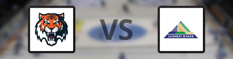 Amur Chabarovsk - Salavat Yulaev UFA odds, speltips, resultat i KHL