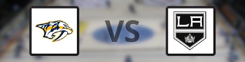 Nashville Predators - Los Angeles Kings odds, speltips, resultat i NHL
