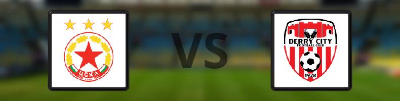 CSKA Sofia - Derry odds, speltips, resultat i Europa League