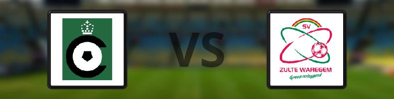 Cercle Brugge - Zulte-Waregem odds, speltips, resultat i Jupiler League