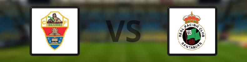 Elche - Racing Santander odds, speltips, resultat i La Liga