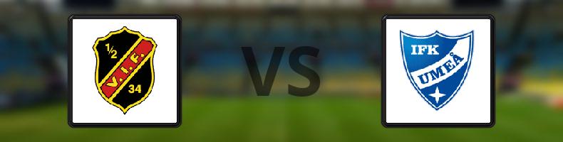 Vasalunds IF - Umeå FC odds, speltips, resultat i Division 1