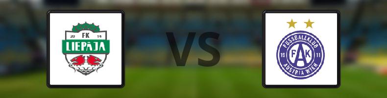 FK Liepaja - Austria Wien odds, speltips, resultat i Conference League