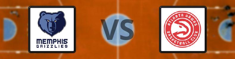 Memphis Grizzlies - Atlanta Hawks odds, speltips, resultat i NBA