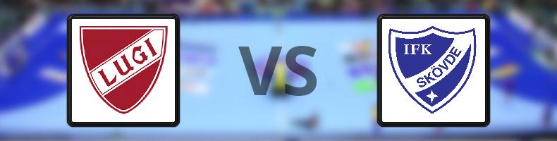 Lugi - Skövde odds, speltips, resultat i Handbollsligan herrar