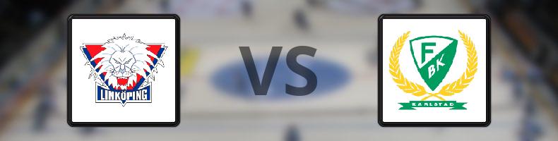 Linköping - Färjestad odds, speltips, resultat i SHL