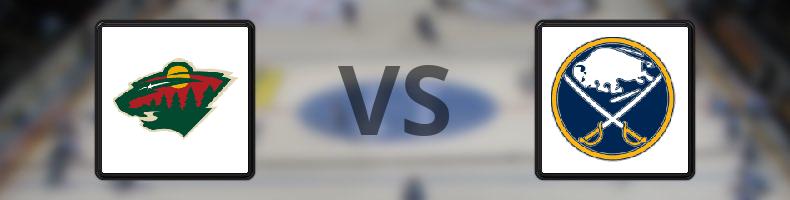 Minnesota Wild - Buffalo Sabres odds, speltips, resultat i NHL