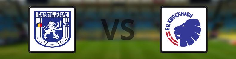 Universitatea Craiova - FC Köpenhamn odds, speltips, resultat i Conference League