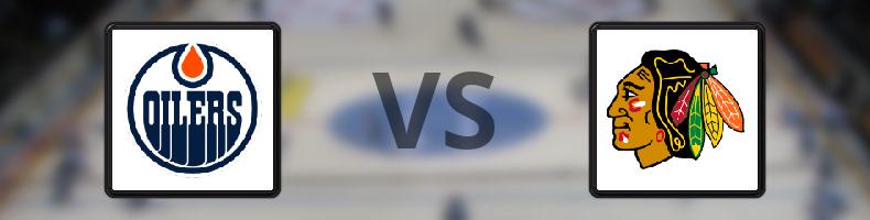 Edmonton Oilers - Chicago Blackhawks odds, speltips, resultat i NHL