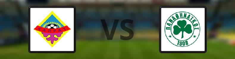 Kairat Almaty - Panathinaikos odds, speltips, resultat i Conference League