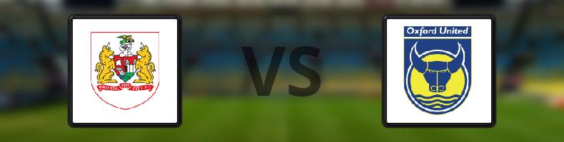 Bristol City - Oxford Utd odds, speltips, resultat i EFL Championship