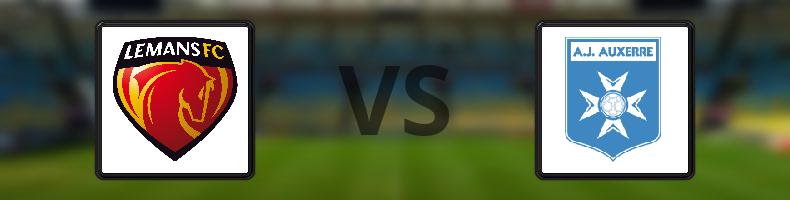 Le Mans - Auxerre odds, speltips, resultat i Ligue 1