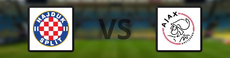 Hajduk Split - Ajax odds, speltips, resultat i Conference League