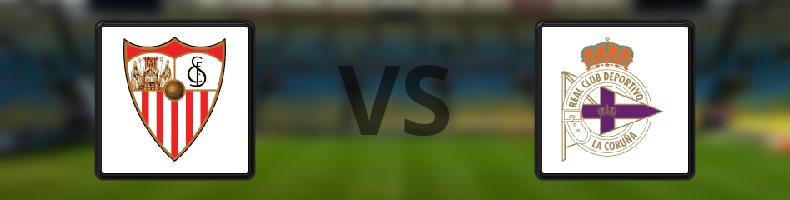 Sevilla - Deportivo La Coruna odds, speltips, resultat i La Liga