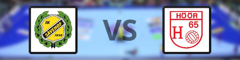 IK Sävehof - H 65 Höör odds, speltips, resultat i Handbollsligan damer