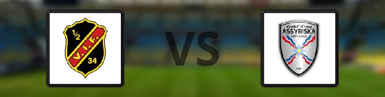 Vasalunds IF - Assyriska odds, speltips, resultat i Division 1