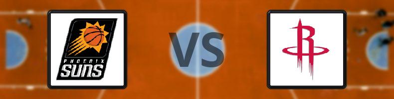 Phoenix Suns - Houston Rockets odds, speltips, resultat i NBA
