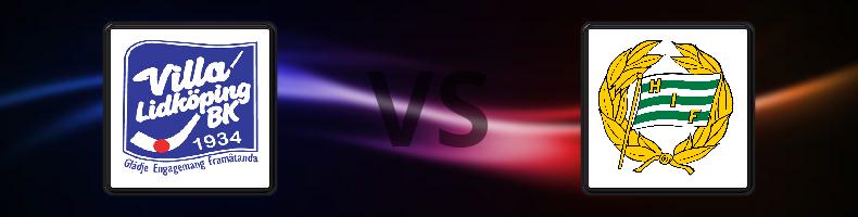 Villa Lidköping - Hammarby IF odds, speltips, resultat i Elitserien