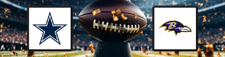 Dallas Cowboys - Baltimore Ravens odds, speltips, resultat i NFL