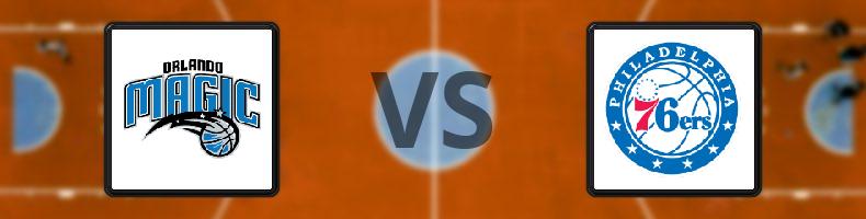 Orlando Magic - Philadelphia 76ers odds, speltips, resultat i NBA