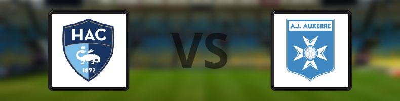 Le Havre - Auxerre odds, speltips, resultat i Ligue 1