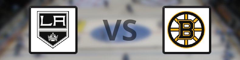 Los Angeles Kings - Boston Bruins odds, speltips, resultat i NHL
