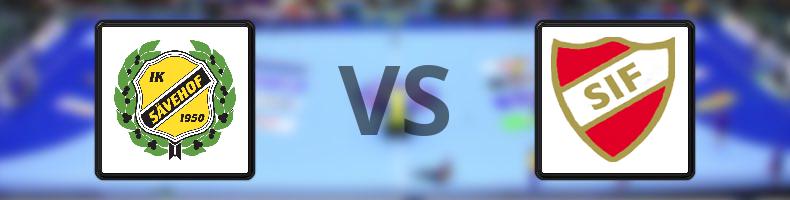 Sävehof - Skånela IF odds, speltips, resultat i Handbollsligan herrar